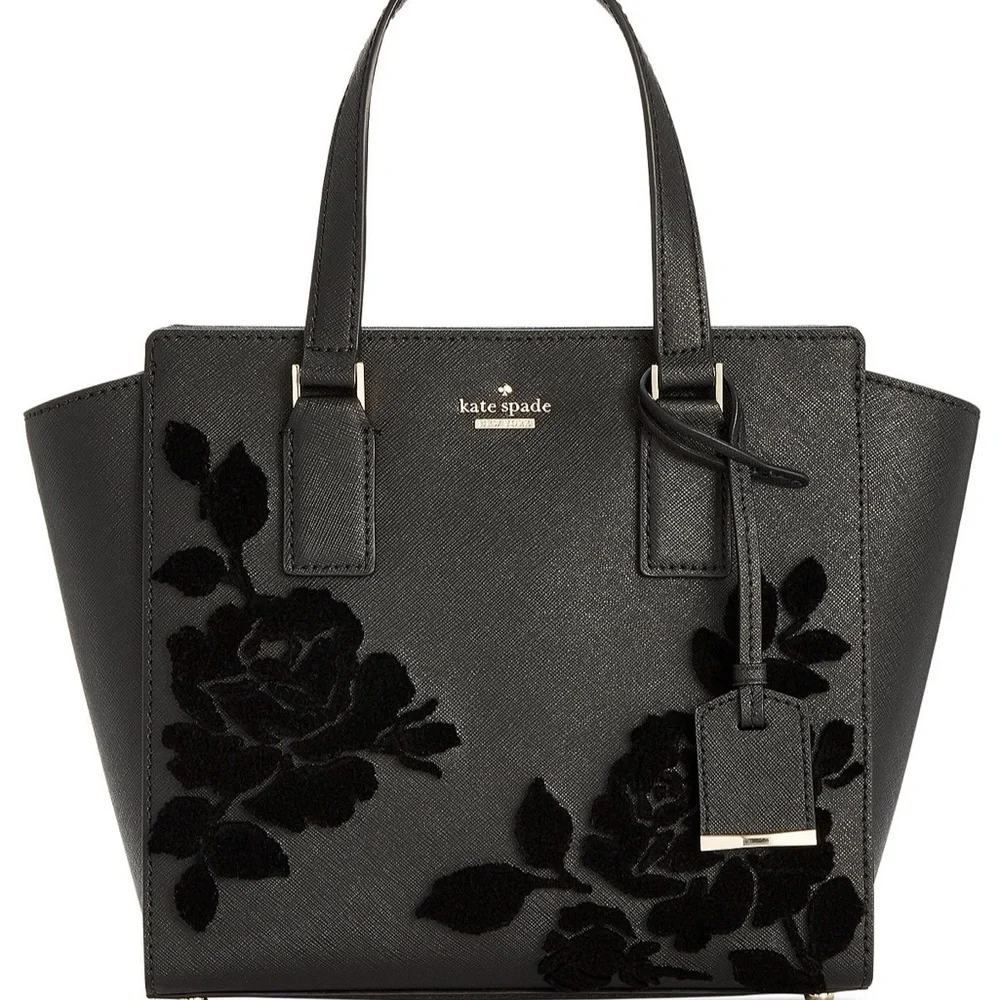 Kate Spade New York Cameron Street Flock Roses Hayden Small Satchel